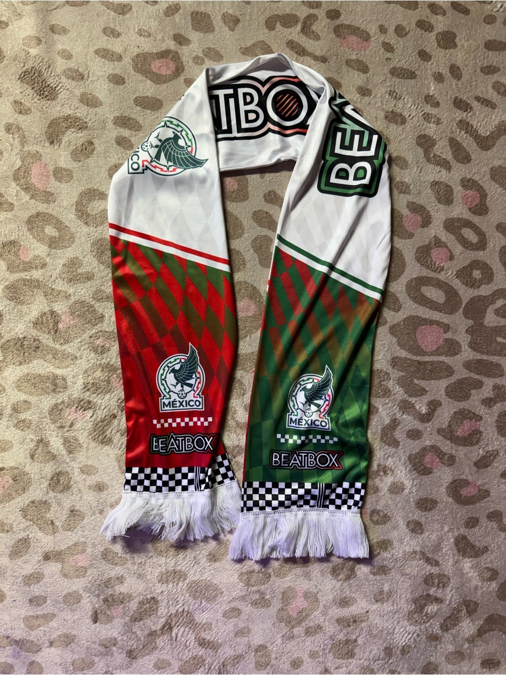 BeatBox Beverages x Mexico National Soccer Team Promotional Fan cooling Scarf
